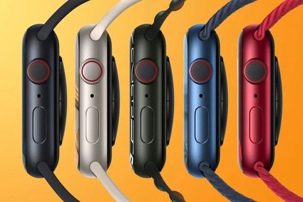 Apple Watch Series 8 có những màu sắc khác nhau trên phiên bản viền nhôm và viền thép